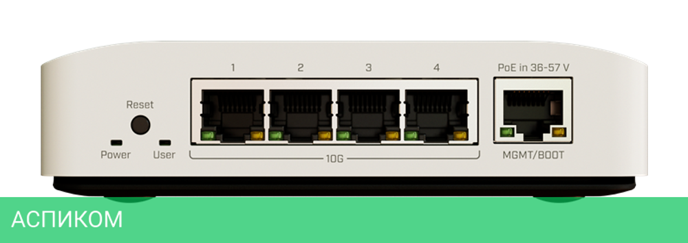 Коммутатор MikroTik CRS304-4XG-IN