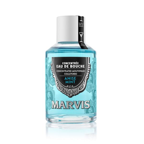 Marvis Anise Mint Mouthwash 120мл - Ополаскиватель - концентрат для полости рта 