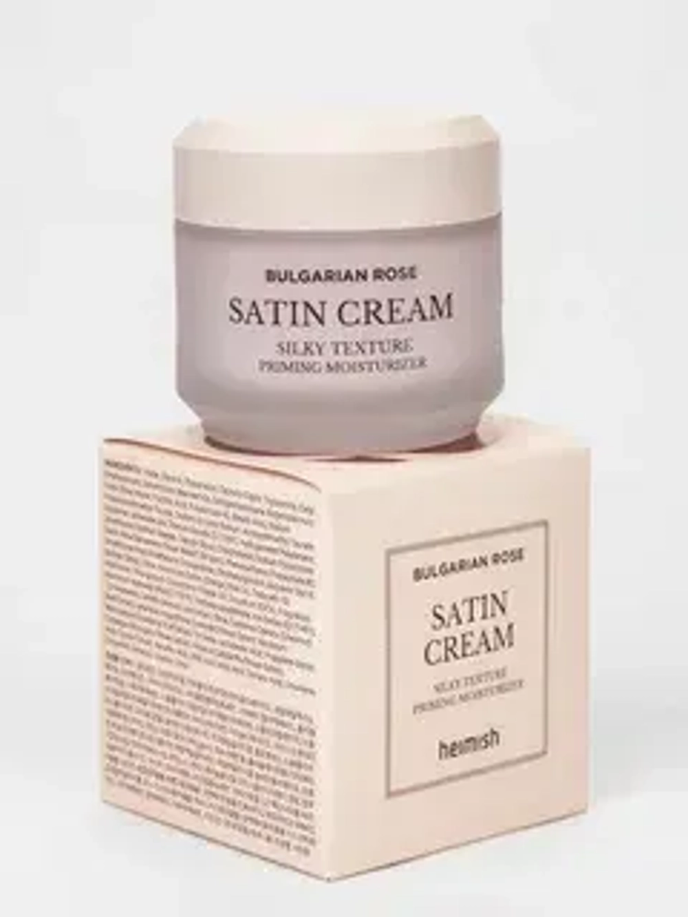 Питательный крем с розой для сухой кожи Heimish Bulgarian Rose Satin Cream