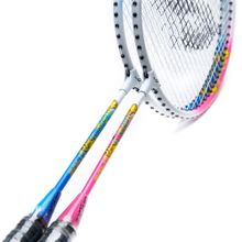 Набор для бадминтона DOUBLE FISH JINQUE LT-102, детский, длина 585 мм, 2  ракетки