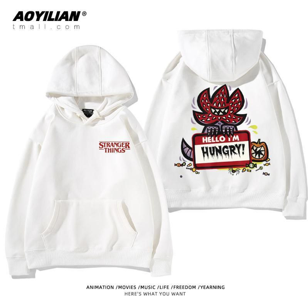 Толстовка-худи "Очень странные дела"