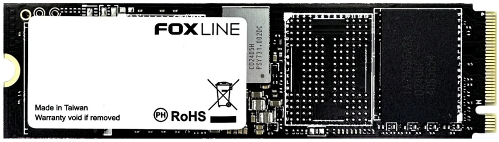 Накопитель SSD M.2 2280 Foxline X5-E21T 1024 ГБ