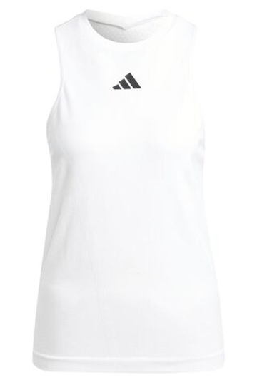 Женский топ теннисный Adidas Y-Tank Pro - белый