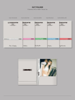 Альбом LE SSERAFIM - EASY 3rd Mini Album COMPACT 5 Version SET