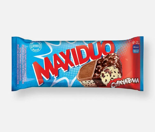 Мороженое Сэндвич Nestle MAXIDUO Страчателла 92г