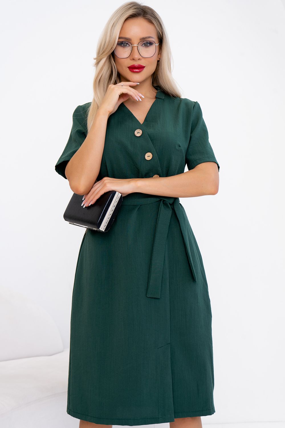 Платье Хистори (зеленый) Р11-1205 Nikol