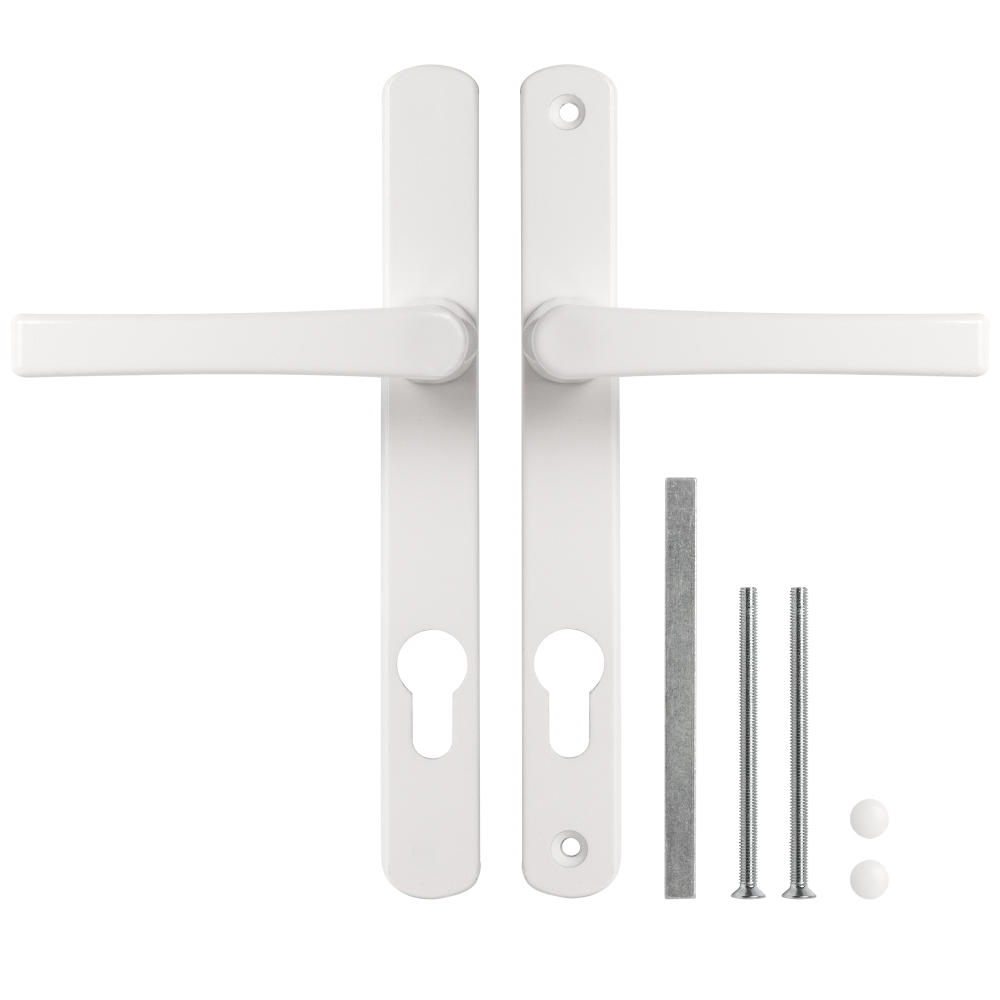 Ручка на планке HANDLE.92.25.67-75 RAL 9016 белый