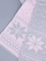 Шарф вязаный зимний для детей