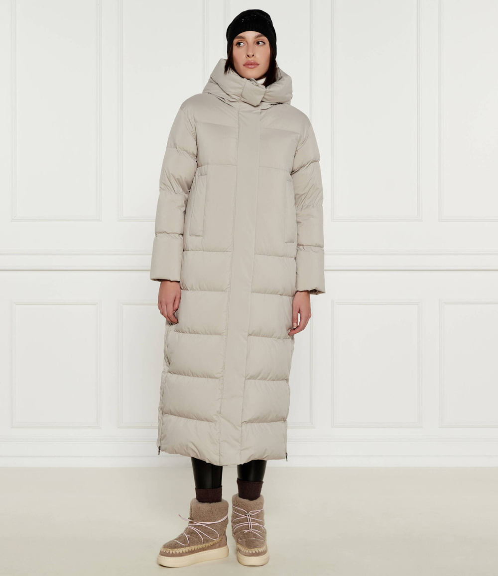 Пуховое пальто HELENA Hetrego - бежевый(8N694 F)