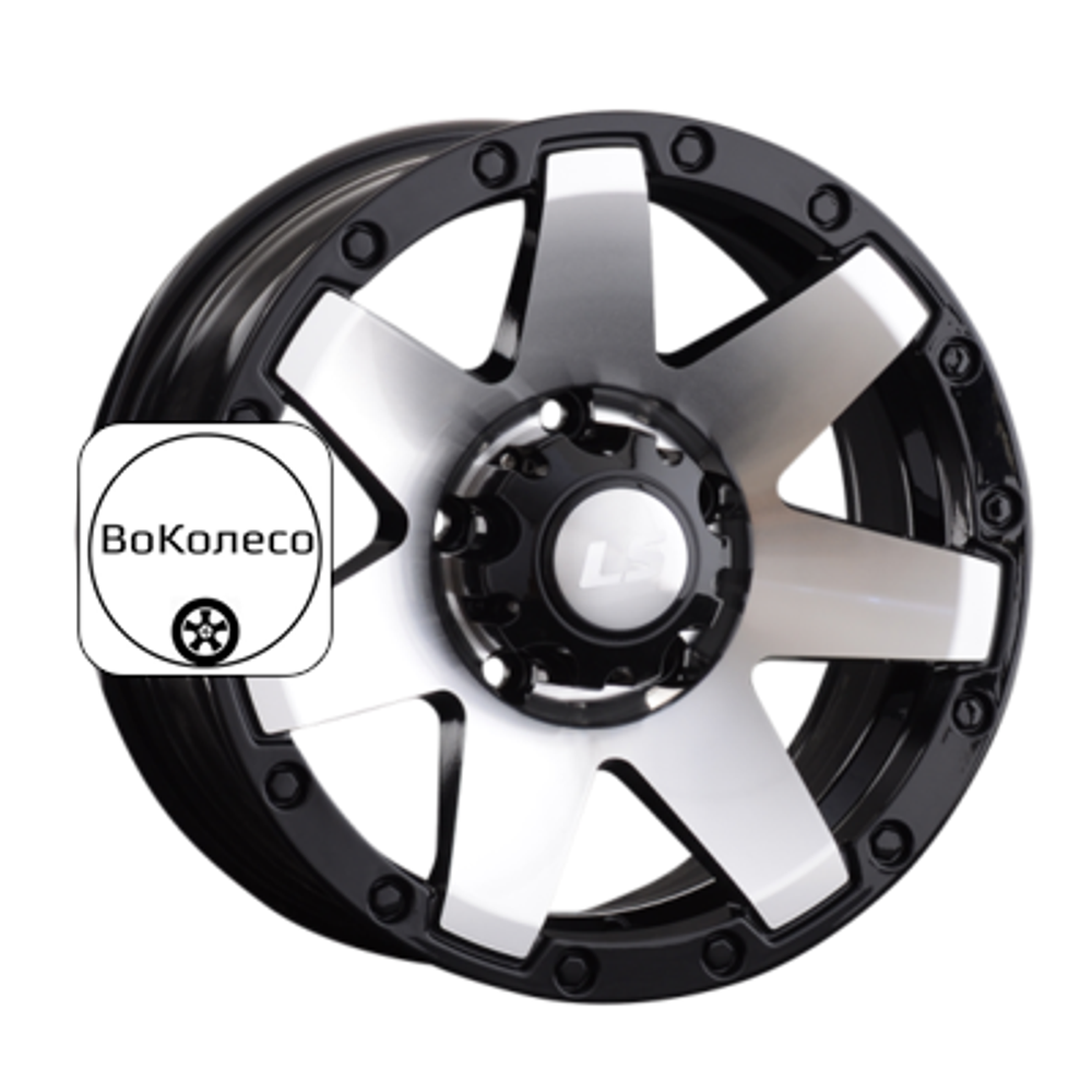 9x20/6x139,7 ET20 D100,1 881 BKF (конус, Колпак+лого) LS