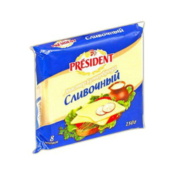 Сыр плавленый "President" Мастер Бутерброда