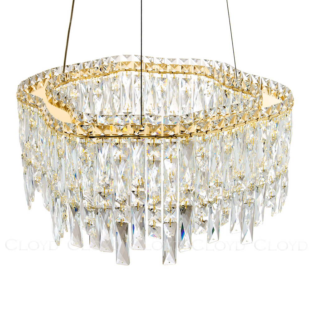 Люстра Cloyd ANTREA-A C1 / Ø48 см - золото (арт.11469)