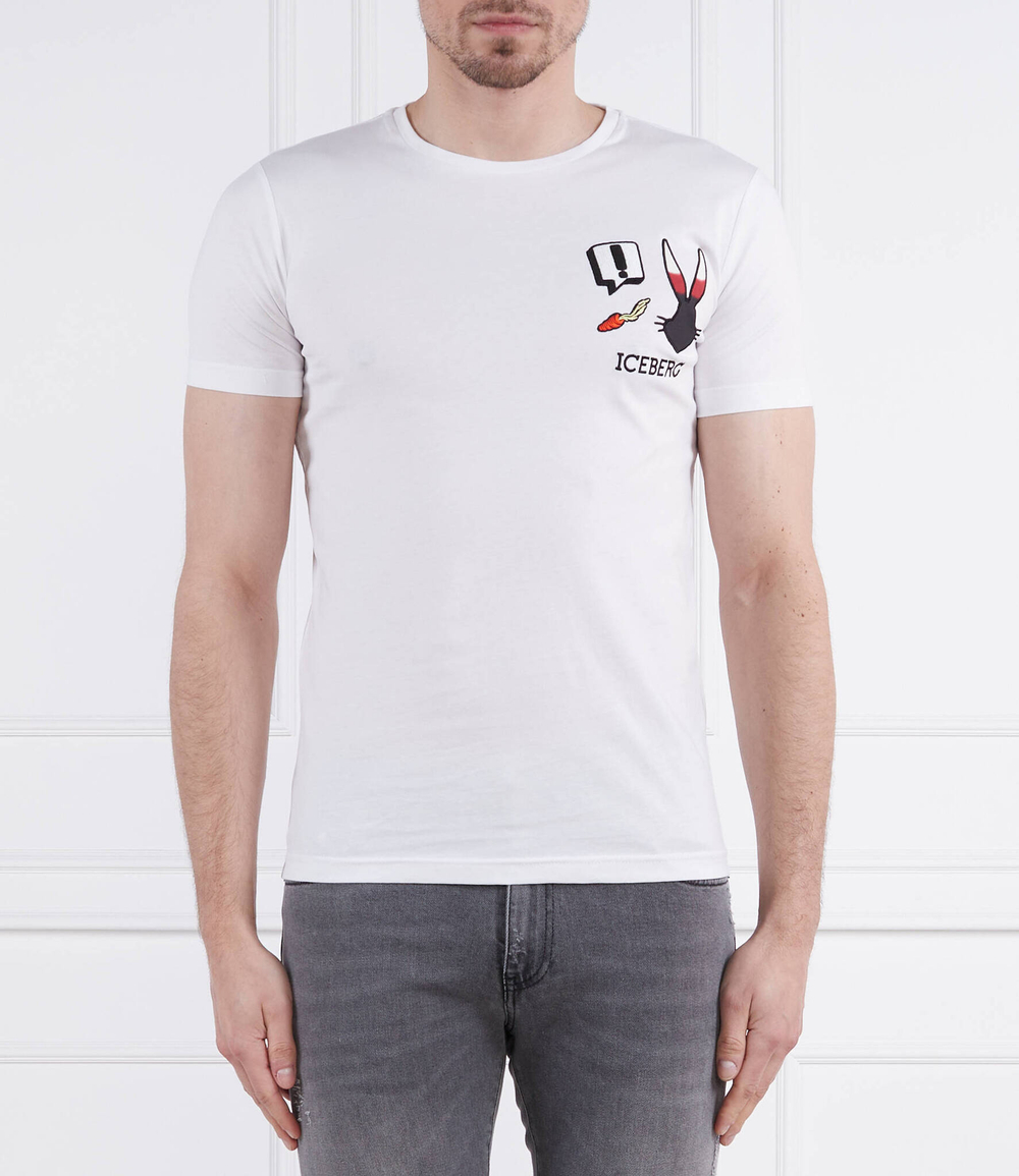 Футболка Iceberg - белый(232 I1P F010 6301)