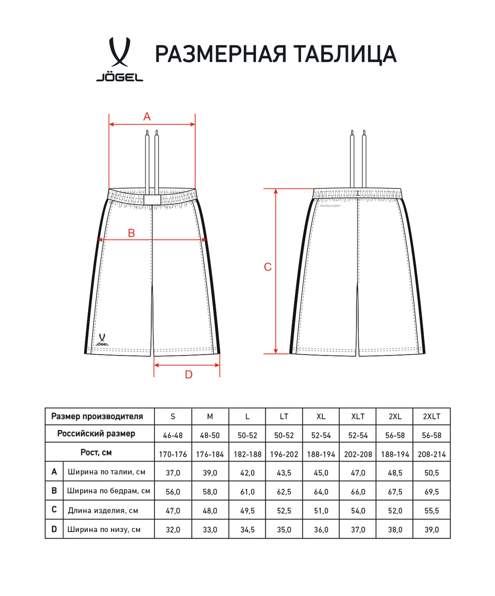 Шорты баскетбольные JÖGEL DIVISION PerFormDRY Shorts Z2, синий