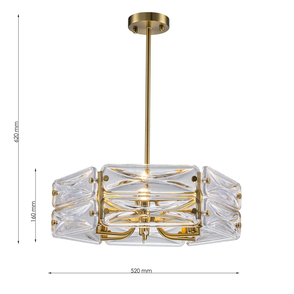 Подвесная люстра Favourite Glacies 4764-6P