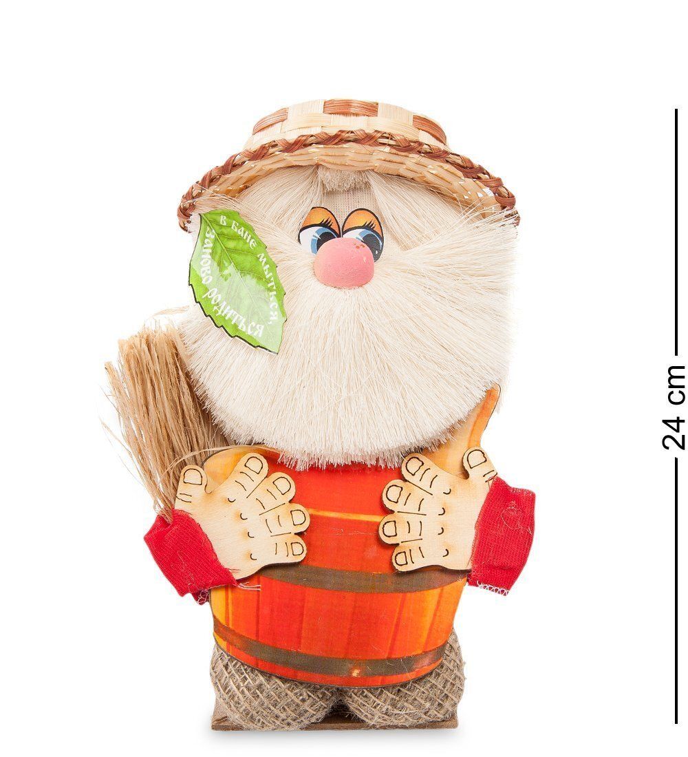Народные промыслы DO-203 Домовой Кузя банник с кадушкой