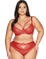Бюстгальтер полумягкий Ava CROWN 2127 PU Red