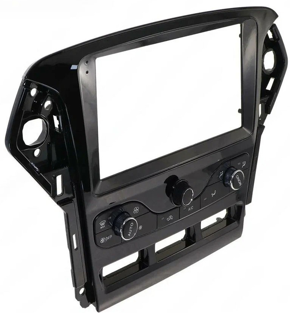 Магнитола для Ford Mondeo 4 2010-2014 - Carmedia OL-9281-2 (рамка 9") QLed+2K, Android 12, ТОП процессор, CarPlay, 4G SIM-слот, блок климата в комплекте