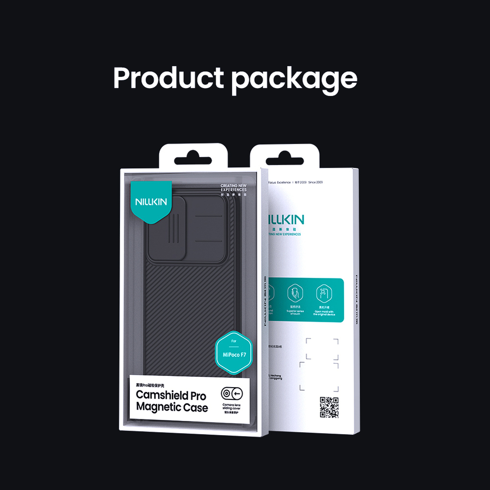 Чехол от Nillkin с встроенным магнитом для Xiaomi Poco F7, серия CamShield Pro Magnetic Case