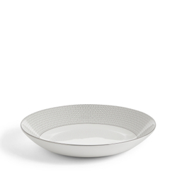 Wedgwood Gio Platinum 24 см глубокая / тарелка для пасты