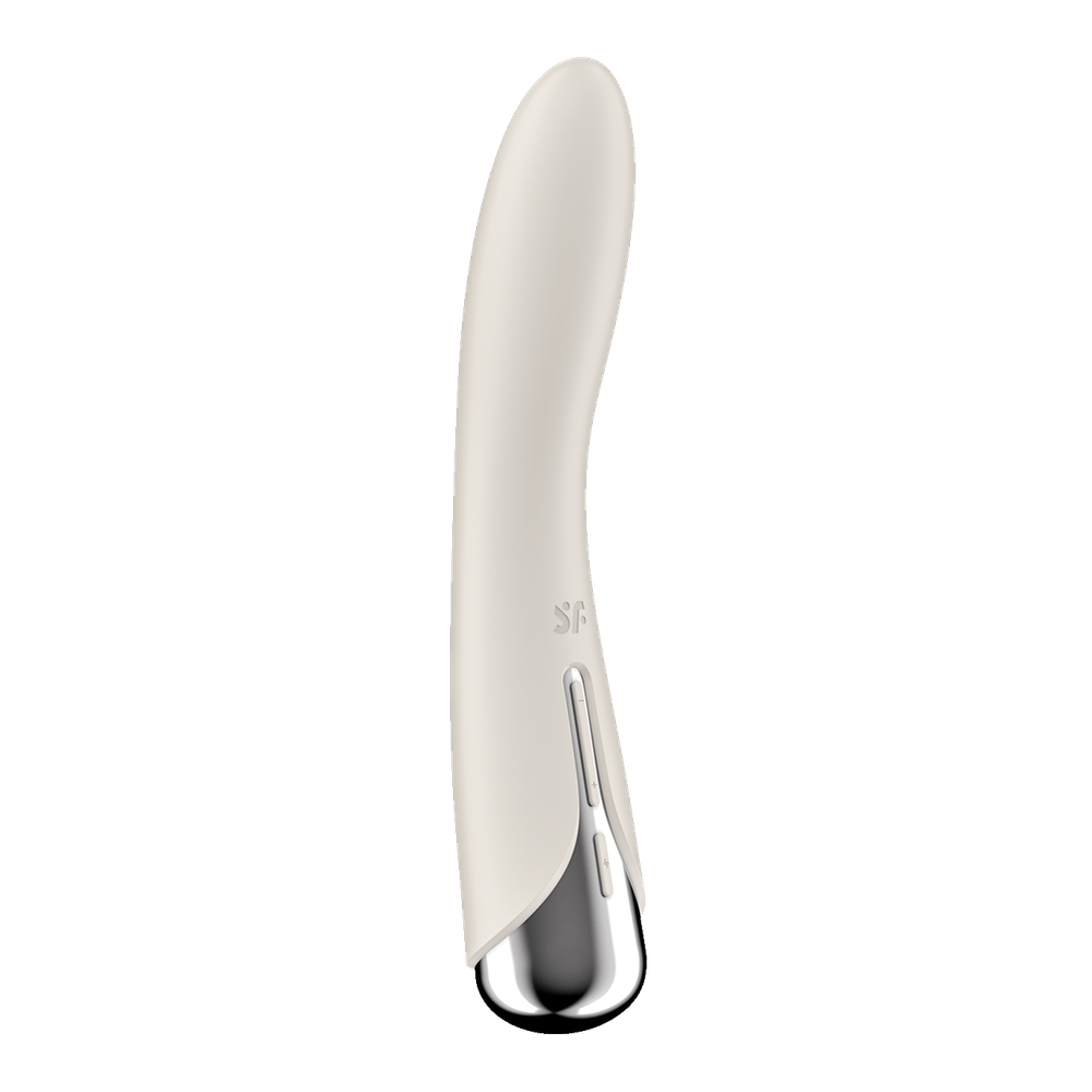 Вращающийся вибратор Satisfyer Spinning Vibe 1, бежевый