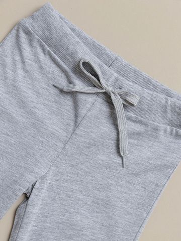 053_БК24 Брюки для мальчика, серый меланж