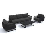 Лаунж зона Ideal Patio БЕЛЛИСА С с трехместным диваном - маренго