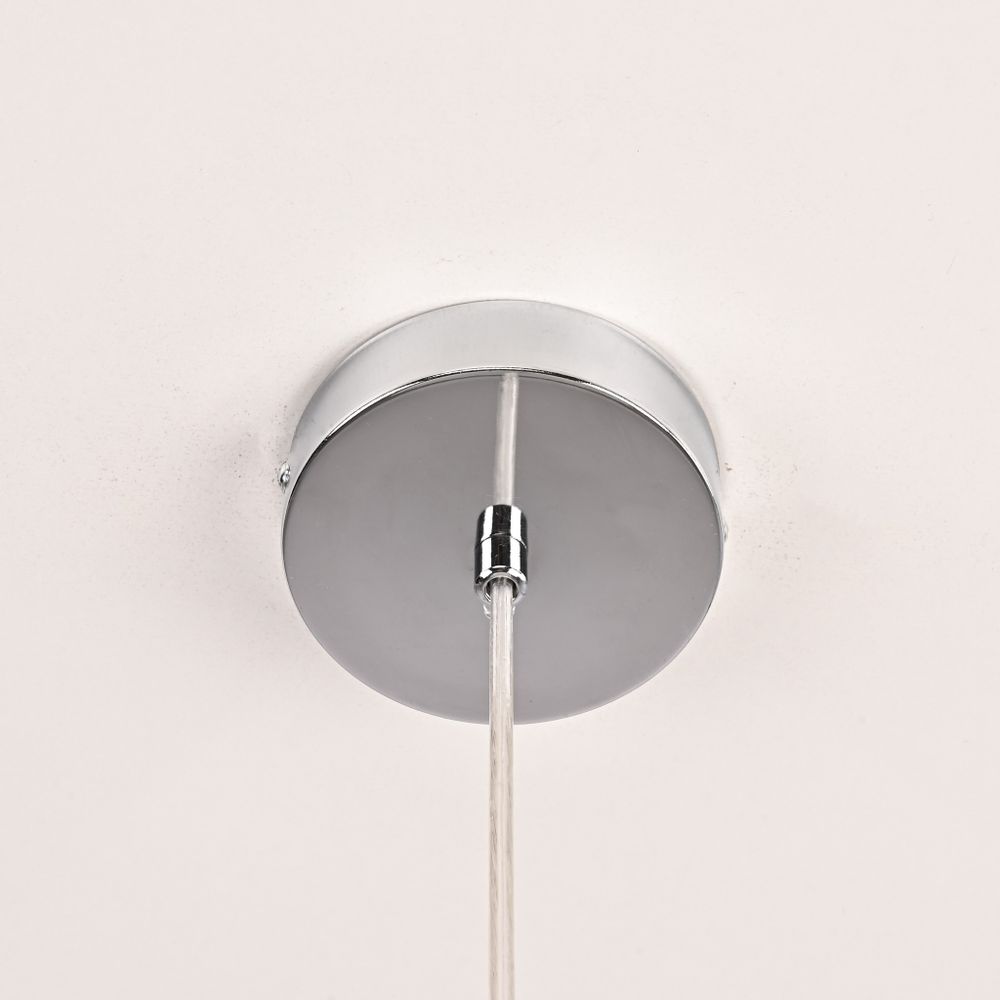 Люстра Rh Utilitaire Disk Triple Pendant Silver By Imperiumloft