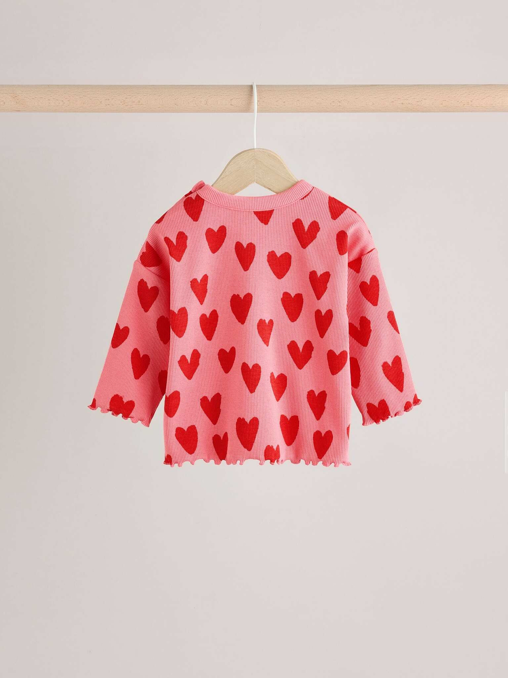 Лонгслив и брюки в комплекте для малышей Next E66-459, Розовый