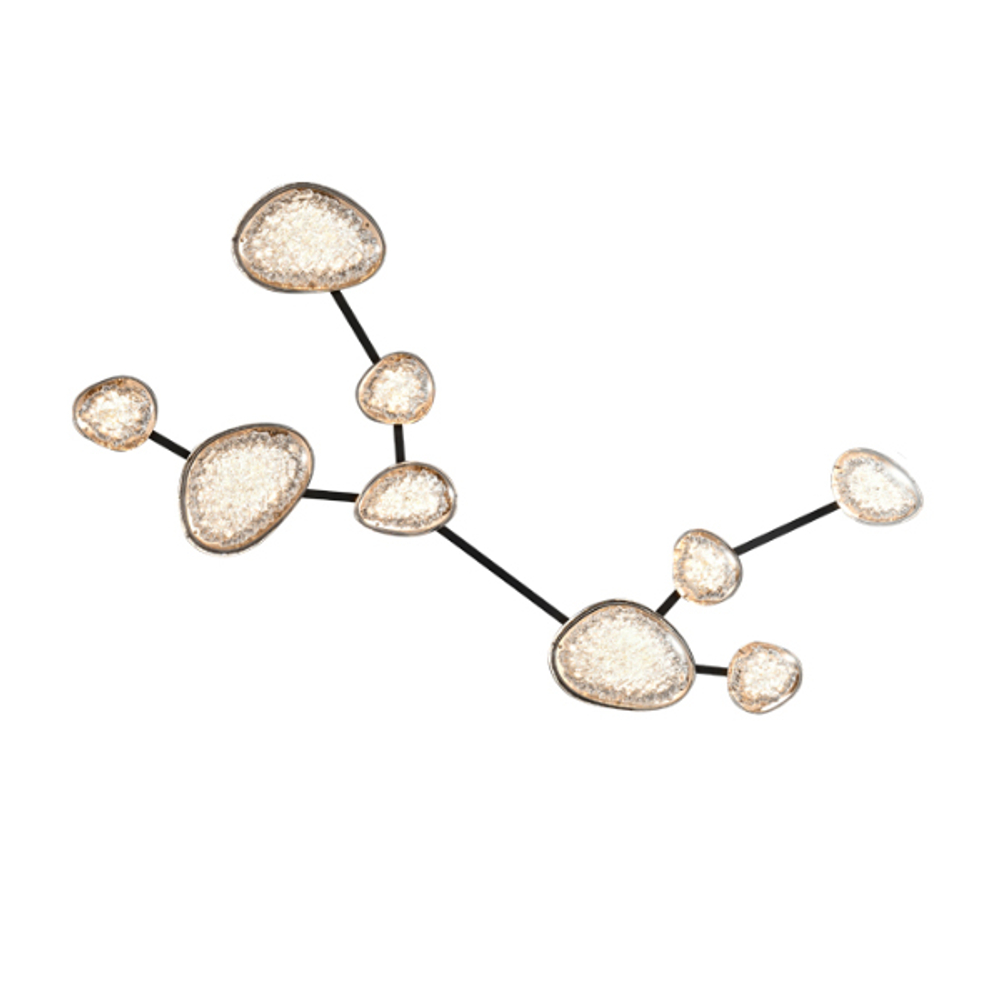 Настенный светильник 2309-Virgo matt black/french gold