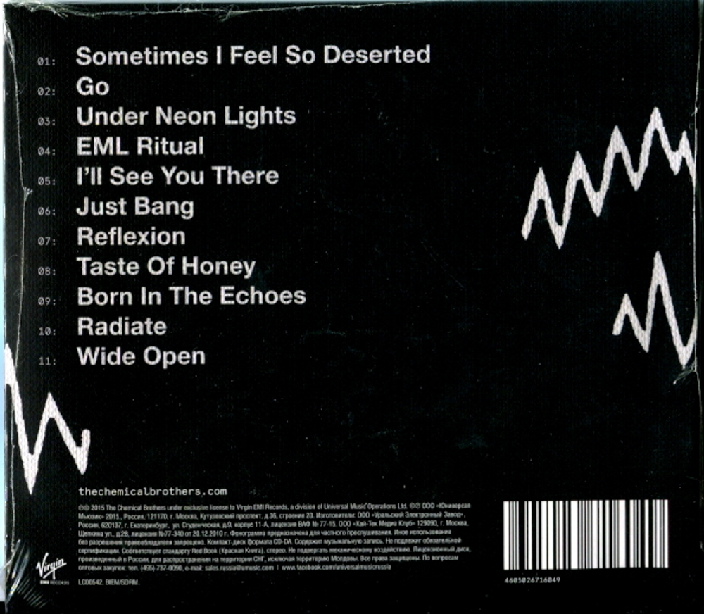 The Chemical Brothers / Born In The Echoes (RU)(CD)