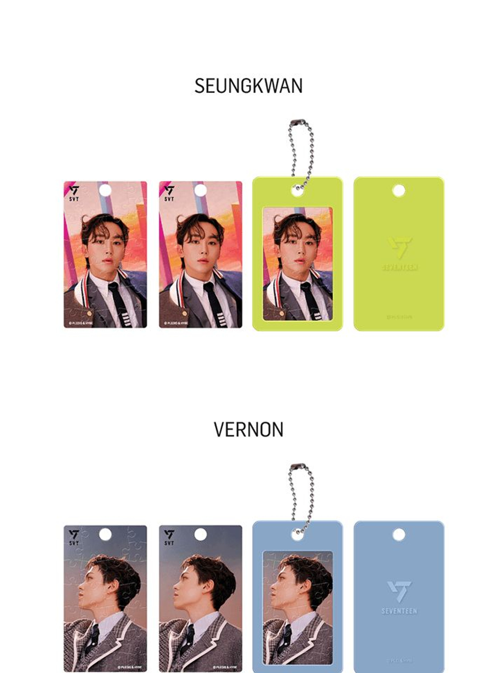 товары SEVENTEEN - 17 IS RIGHT HERE OFFICIAL MD 25pcs MINI PUZZLE