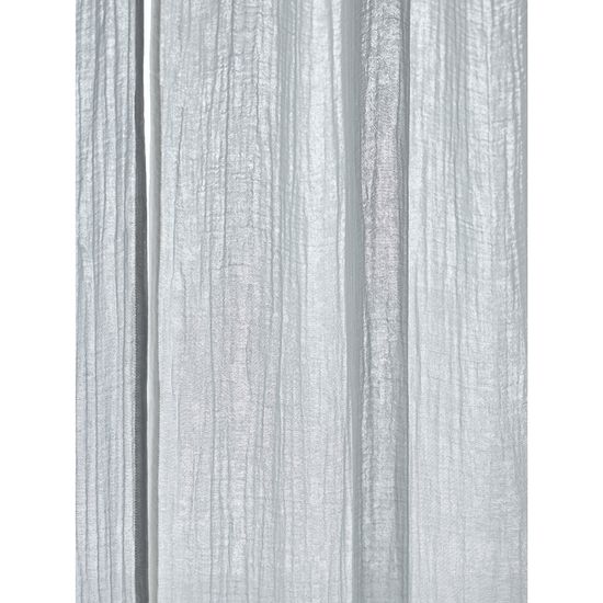 Штора из муслина с декором синего цвета из коллекции essential, 150х290 см