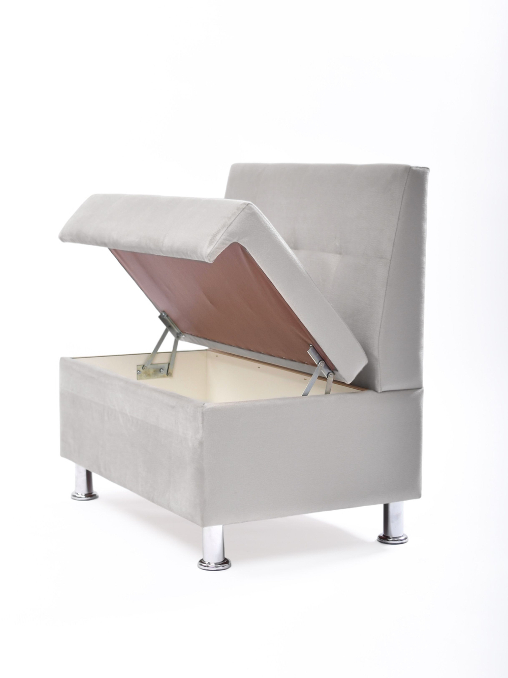 Стильный компактный диван Фабрики ОНИКС из практичного и износостойкого материала с оригинальным дизайном, вместительным ящиком для хранения, мягким наполнителем для дома, дачи и офиса