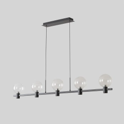 Светильник подвесной Crystal Lux DUET SP35W LED BLACK