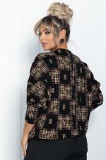 Блузон Ты вдохновение (черный) Б11878 LT Collection