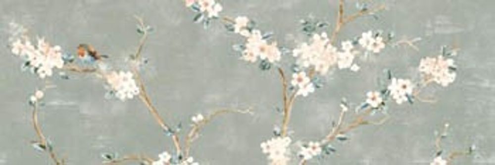 Настенная плитка Mixed Verde Decoro Fiori di Pesco A Rett. (RA1N)