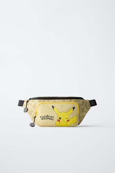 ZARA ПОЯСНАЯ СУМКА PIKACHU POKÉMON ™, ГОРЧИЧНЫЙ