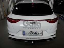 Фаркоп оцинкованный Galia K047A для Kia ProCeed 2018-(паспорт и сертификат в комплекте)(без электрики)