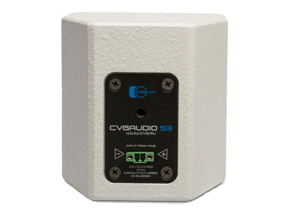 CVGAUDIO SAT-S3W инсталляционная акустическая система, мощность 20W (AES) /40W (max)
