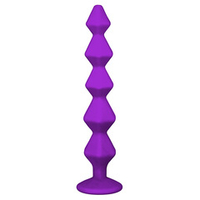 Анальная цепочка 17,7см с кристаллом Lola Games Emotions Buddy Purple 1400-03lola