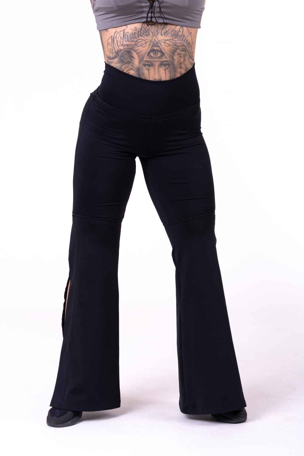 Женские лосины Nebbia 70’s Fancy flared pants 667 black