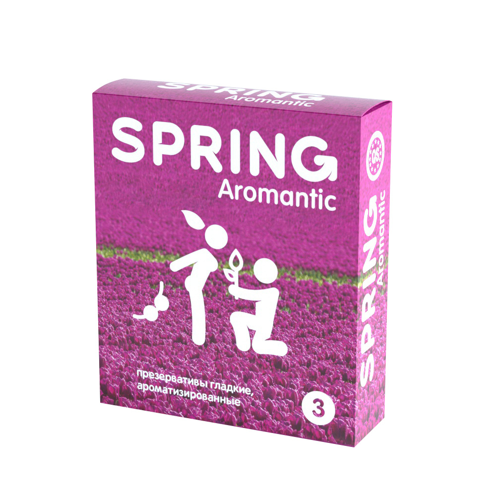 SPRING - Презервативы ароматизированные 3шт.