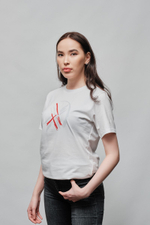 Футболка SHANYRAQ WHITE/RED