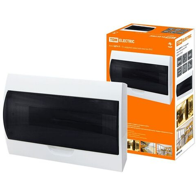 Бокс навес, ЩРН-П, пластик, TDM, 15мод, IP41, SQ0901-0010