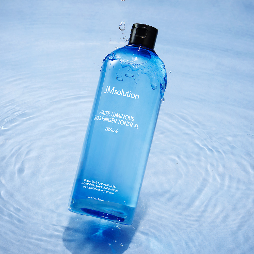 JMsolution Water Luminous SOS Ringer Toner XL Black увлажняющий тонер для лица с гиалуроновой кислотой