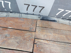 Спойлер переднего бампера Kia Optima 4 (JF) 16-18 Б/У Оригинал 86591D4000