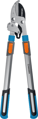 GRINDA TX-980A, 645 - 885 мм, кованные лезвия, храповый механизм, телескопический, контактный сучкорез, PROLine (424513)