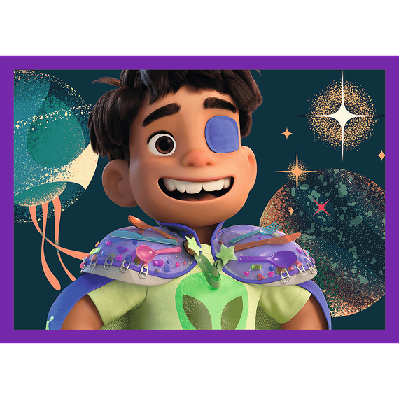 Puzzles - &quot;4in1&quot; - Elio&#39;s extraterrestrial missions / Disney Elio