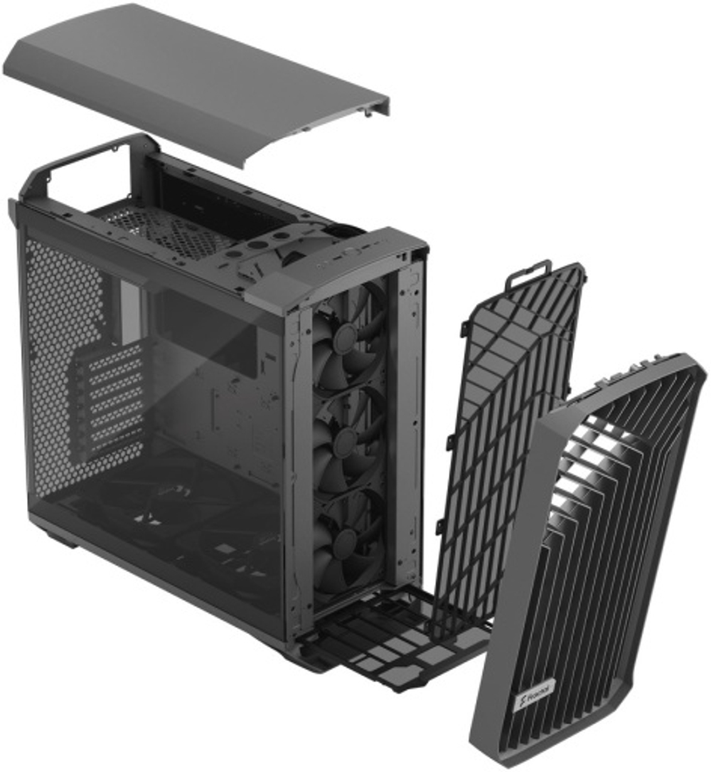 Корпус eATX Fractal Design Torrent Gray TG Light Tint